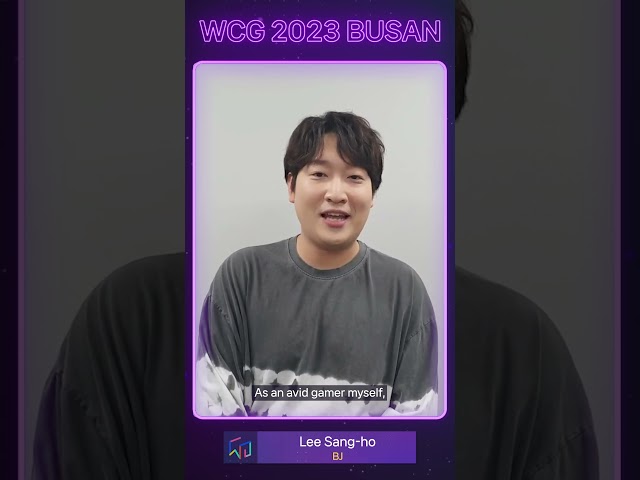 WCG 2023 BUSAN 축전 영상, 이상호 l Commemorative videos for WCG 2023 BUSAN, Lee Sang-ho