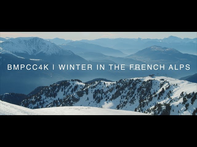 BMPCC4K | Winter in the French Alps