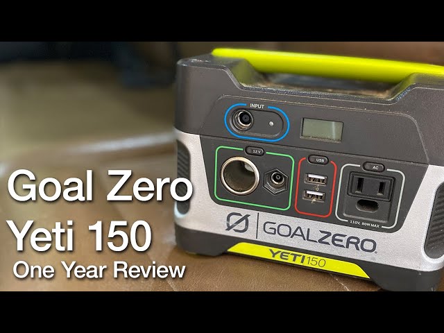 Goal Zero Yeti 150 One Year Overlanding Review