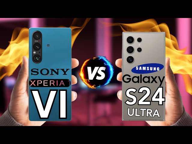 Samsung Galaxy S24 Ultra Vs Sony Xperia 1 VI - Comparison!