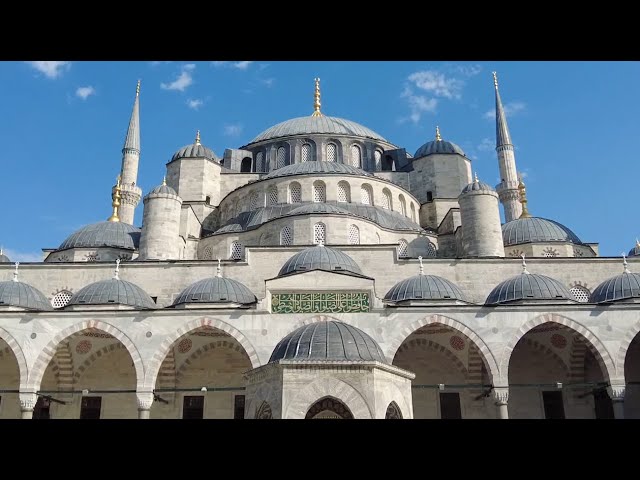 Istanbul Tourist Area 4k No Commentary