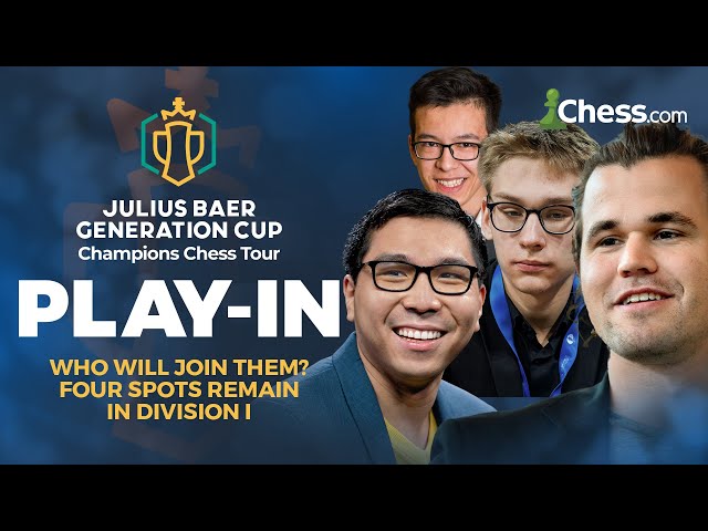 Julius Baer Generation Cup Play-In | Who joins Magnus & co? | Champions Chess Tour