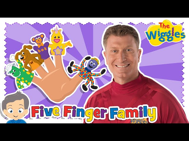 Five Finger Family - Wiggly Version 🎶 Nursery Rhymes & Kids Songs with The Wiggles