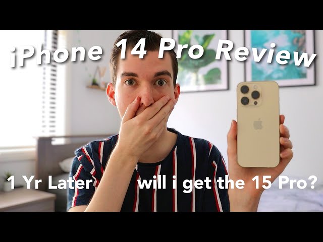 1 Year iPhone 14 Pro Review! Will I get the 15? | Honest Review! Best and Worst Features + more