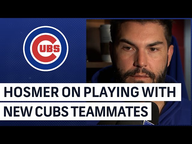 Cubs' Eric Hosmer on joining a great defense | NBC Sports Chicago
