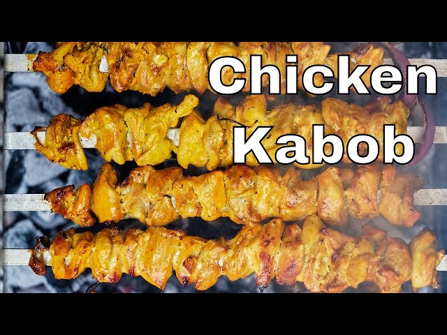 Persian Chicken Kabob | Joojeh Kabob