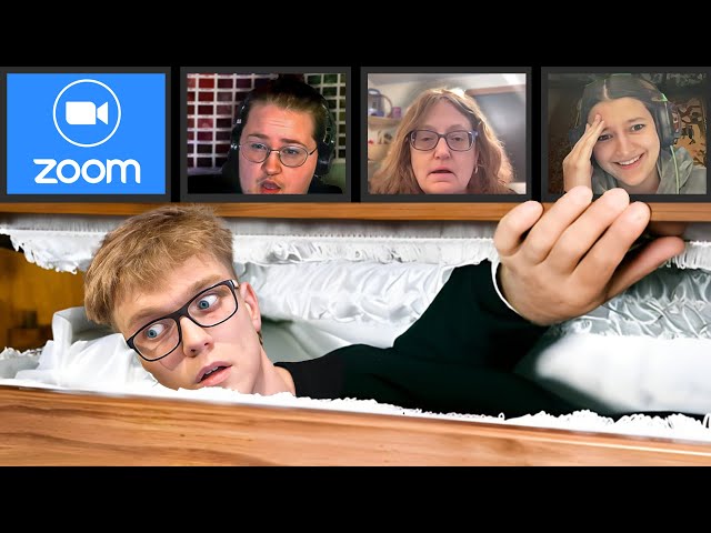 Trolling A FUNERAL On Zoom!