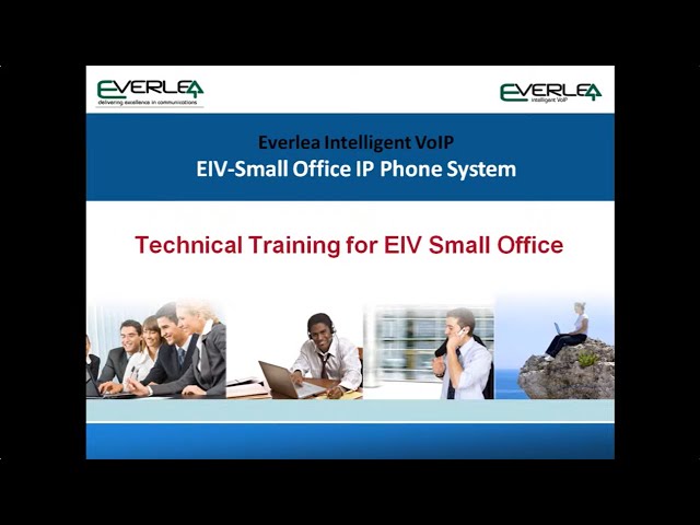 EIV Small Office Phone Technical Training