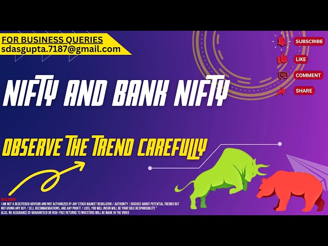 📈 OBSERVE THE TREND CAREFULLY | NIFTY PREDICTION | BANK NIFTY 📉