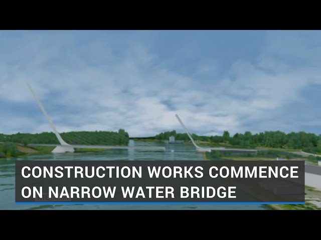 Construction works commence on Narrow Water Bridge to link Co Louth and Co Down