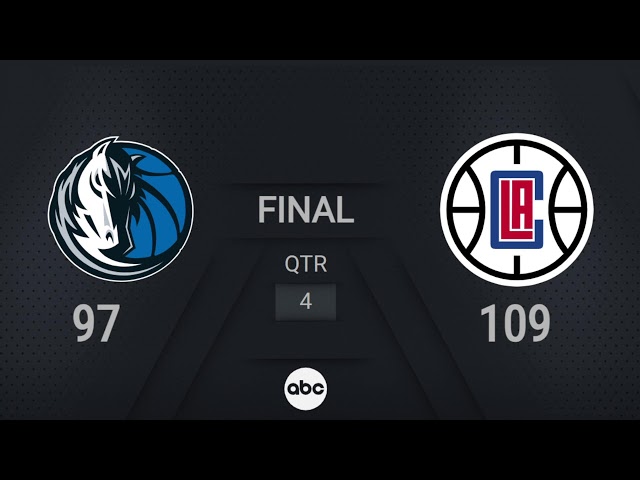Dallas Mavericks @ Los Angeles Clippers | #NBAPlayoffs presented by Google Pixel Live Scoreboard