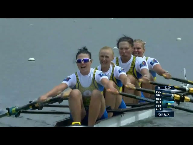2018 World Rowing Cup 2 W4X Final A