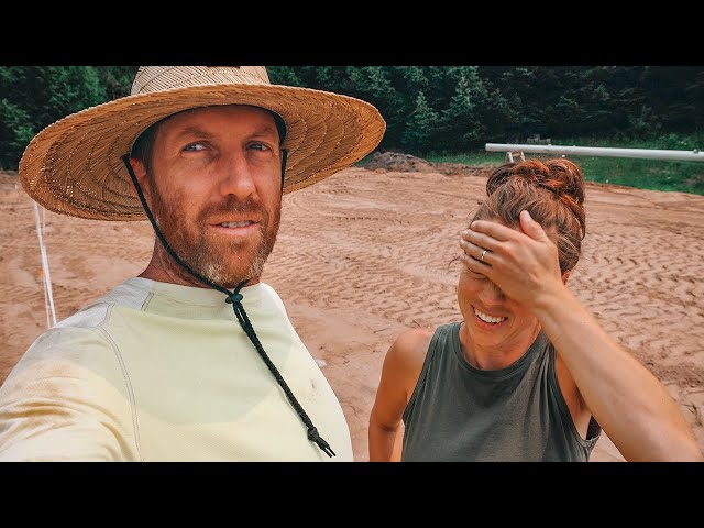 We Almost Lost a Foot! while Building our Barn | Sailing Soulianis - Ep. 129