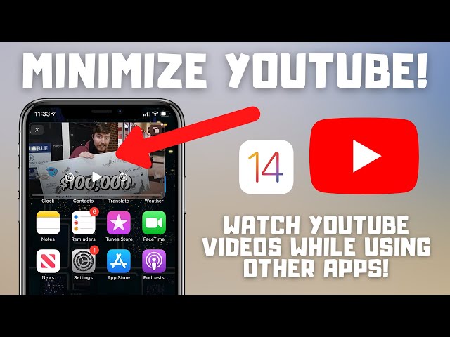 How to Watch YouTube Videos While Using Other Apps on iPhone! (2024)