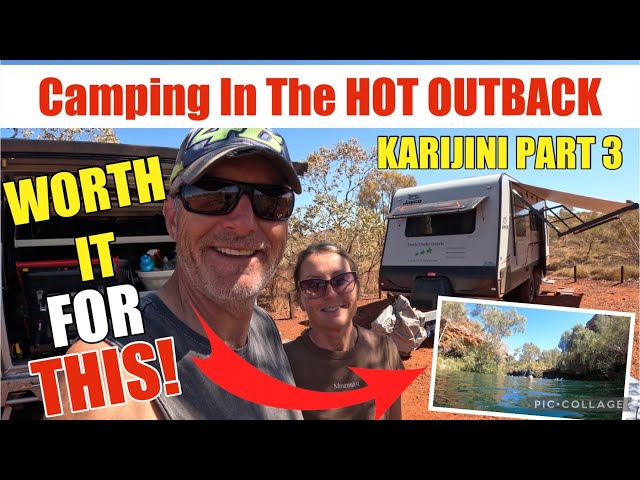 WOW! YOU WON”T BELIEVE This SPOT! Caravanning Australia- Real Vanlife Adventures/Karijini-79