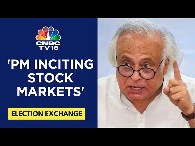 PM Modi & Amit Shah Inciting Stock Markets, Says Congress' Jairam Ramesh | CNBC TV18