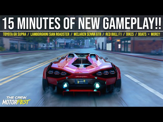 Crew Motorfest - 15 Minutes Of Exclusive Gameplay!! (No commentary)
