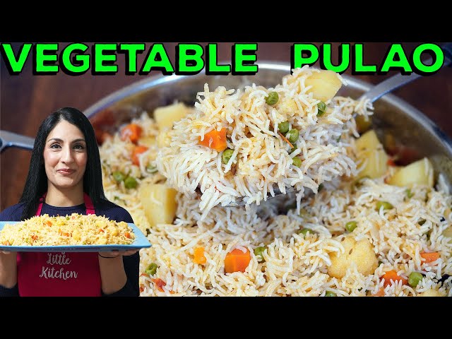 Delicious Veggielicious Pulao | AMAZING Vegetable Pilau Recipe | Pilaf