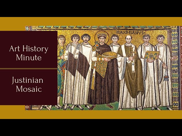 Art History Minute: Justinian Mosaic