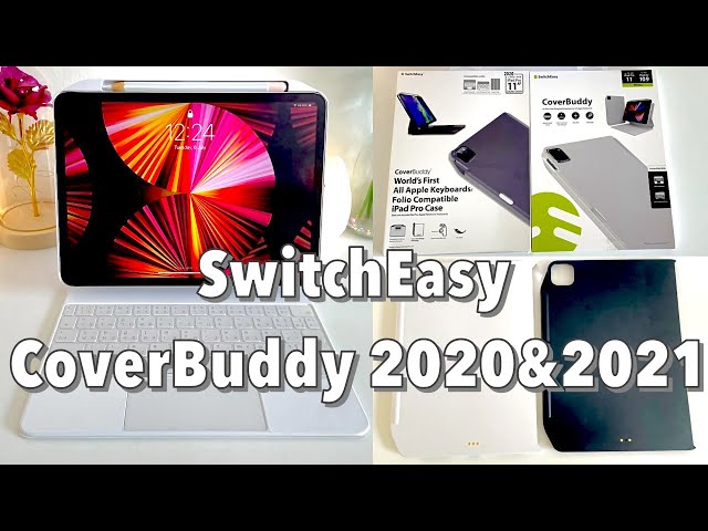 ✨Unbox&Review 🍎 SwitchEasy CoverBuddy 2021&2020 for iPad Pro 2021 White magic Keyboard เคสไอแพด