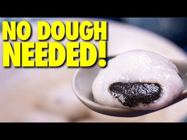 😳 No Dough Required! The Easiest Tangyuan Recipe 湯圓 | Kind of Cooking