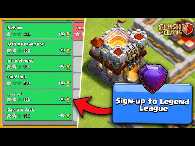 Attacking in Legend League as a TH11 | Clash of Clans