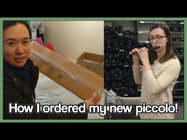 How I ordered my new piccolo!