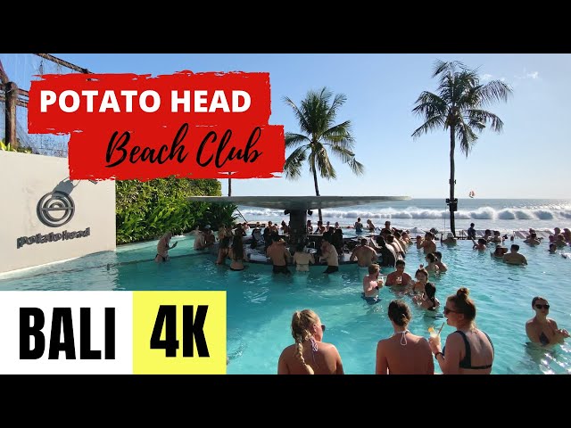 BALI, INDONESIA 🇮🇩 [4K] POTATO HEAD BEACH CLUB