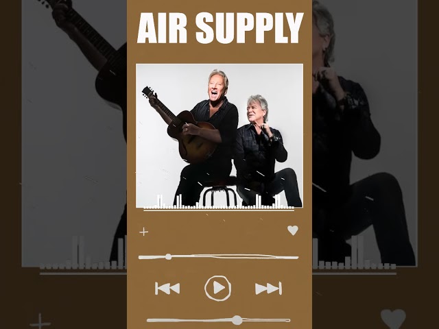 Air Supply Best Songs Playlist 2024 💝 #airsupply #softrock #shorts #rock