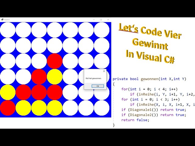 Let's Code Vier Gewinnt in Visual C#