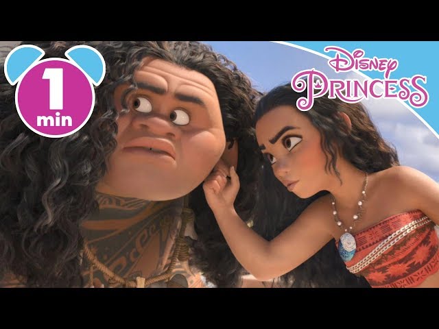 Moana | Moana Meets Maui! | Disney Princess