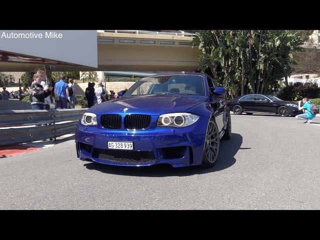 2x BMW 1M w/ Akrapovic Exhaust in Monaco - Lovely sounds!
