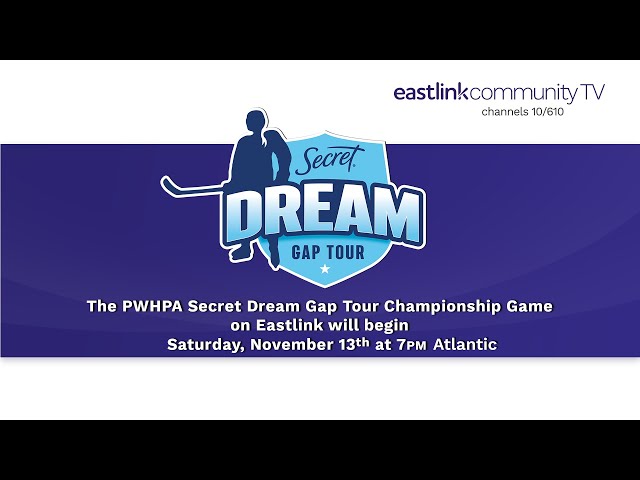 The PWHPA Secret Dream Gap Tour Championship Game