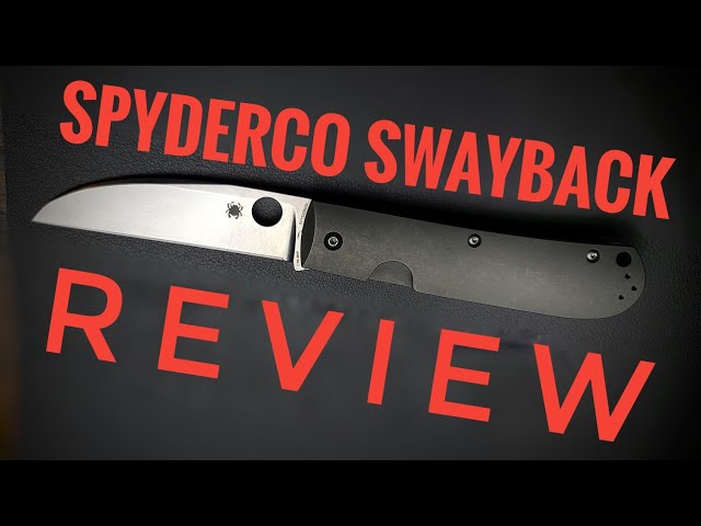 Spyderco Swayback Review - I'm a Mother F***in Pirate