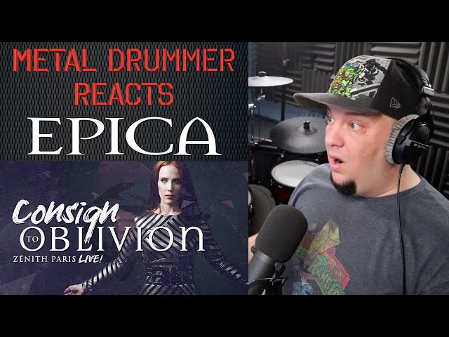 Metal Drummer Reacts to CONSIGN TO OBLIVION (Epica)