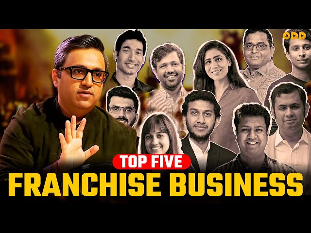 Top Five Franchise Business in India | Franchise in India | Digitalodd