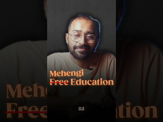 Free Education is a Scam #LLAShorts 924