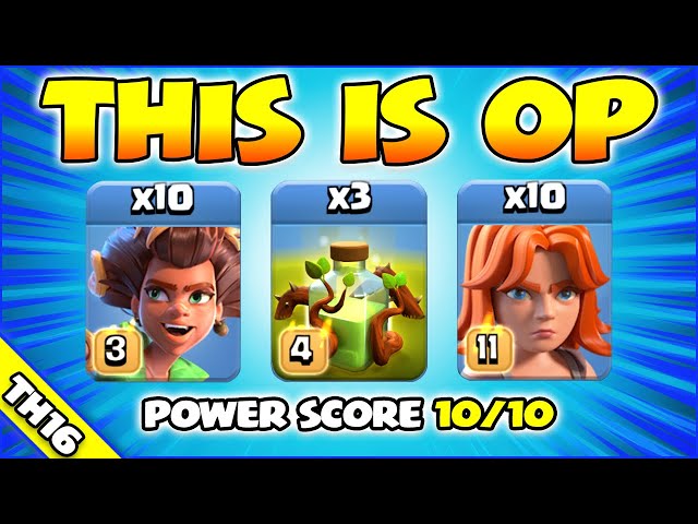 The BEST TH16 Attack Strategy you NEED to use! (Clash of Clans)