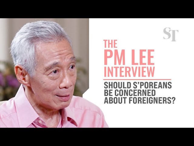 Should Singaporeans be concerned about foreigners? | The PM Lee interview
