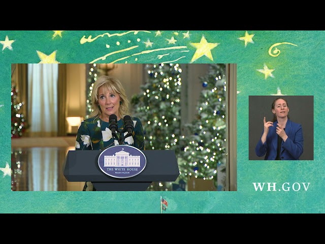 First Lady Dr. Jill Biden Delivers Remarks Thanking Holiday Volunteers