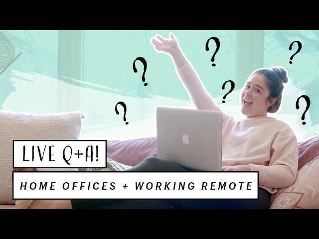 Live Q & A with Alexandra Gater | Home Office & WFH Advice