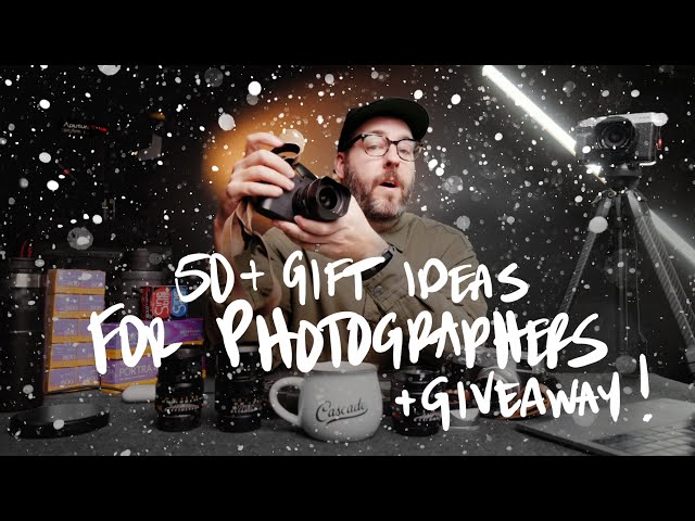 Holiday Gift Ideas for Photographers | Bags, Straps, Lenses, Filters, Film, and More!