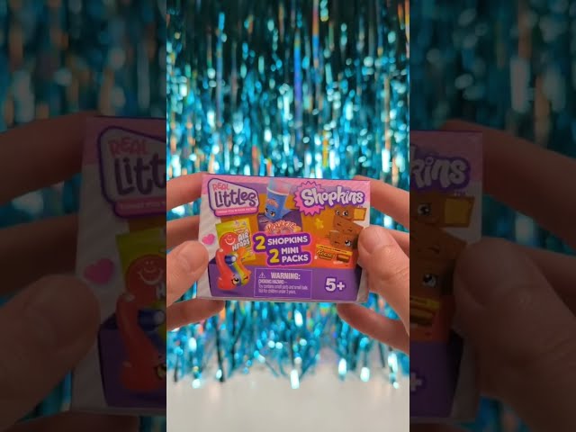 Shopkins Real Littles Snack Time Blind Box Unboxing! #shorts