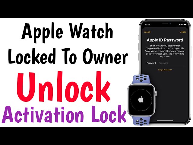 Apple Watch Locked To Owner How To Unlock 2024 | Unlock Activation Lock | Bypass iCloud