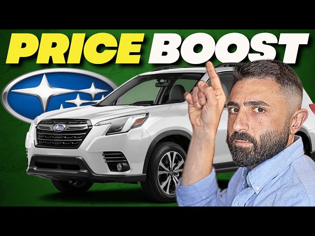 Subaru Forester sales UP 60% and now a 10% Price Hike for 2025?!