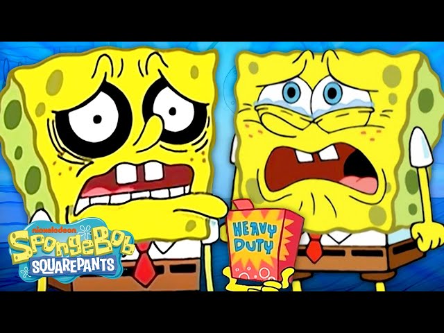 SpongeBob's Most Tearful Moments in Bikini Bottom! 😭 | SpongeBob