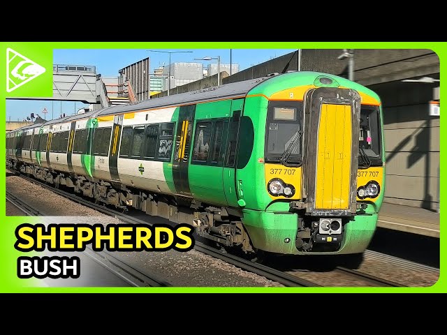 Trains at Shepherd's Bush 01/02/2024