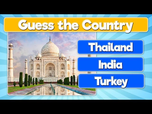 Guess the Famous Landmarks Quiz