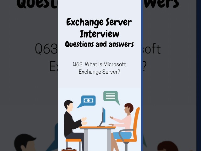 Exchange Server Interview Questions and Answers: What is Exchange Server #shorts #youtubeshorts