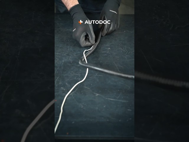 🔥 Lifehack: how to tuck in a wire easily | AUTODOC #shorts